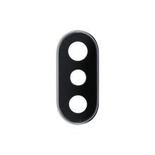 Load image into Gallery viewer, Rear Camera Lens with Bezel for iPhone X - Silver