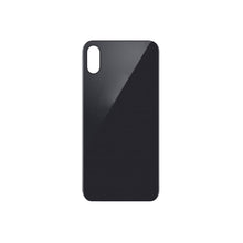 Load image into Gallery viewer, Rear Glass Replacement with Bigger Size Camera Hole Carving for iPhone X - White