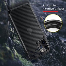 Load image into Gallery viewer, Carbon Fiber Hard Shield Case Cover for iPhone 11