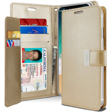 Load image into Gallery viewer, iPhone X / XS Mercury Goospery Rich Diary Case