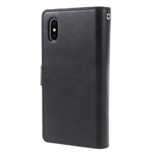Load image into Gallery viewer, iPhone X / XS Mercury Goospery Mansoor Diary Wallet Case