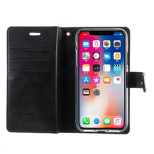 Load image into Gallery viewer, iPhone X / XS Mercury Goospery Mansoor Diary Wallet Case