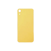 Load image into Gallery viewer, Rear Glass Replacement with Bigger Size Camera Hole Carving for iPhone XR - Black