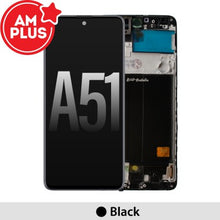 Load image into Gallery viewer, Samsung Galaxy A51 A515F AMPLUS LCD Screen Replacement Digitizer with Frame-Black
