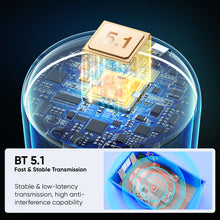 Load image into Gallery viewer, Transparent RGB Wireless Speaker JR-ML03
