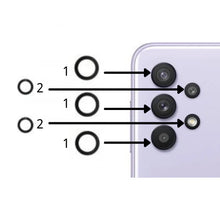 Load image into Gallery viewer, Samsung Galaxy A23 (A235F) Rear Camera Lens Glass
