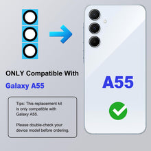 Load image into Gallery viewer, Samsung Galaxy A55 5G (A556B) Rear Camera Lens Glass
