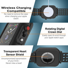 Load image into Gallery viewer, Apple Watch Series 7 / 8 Waterproof Full Cover 360° Protection Case
