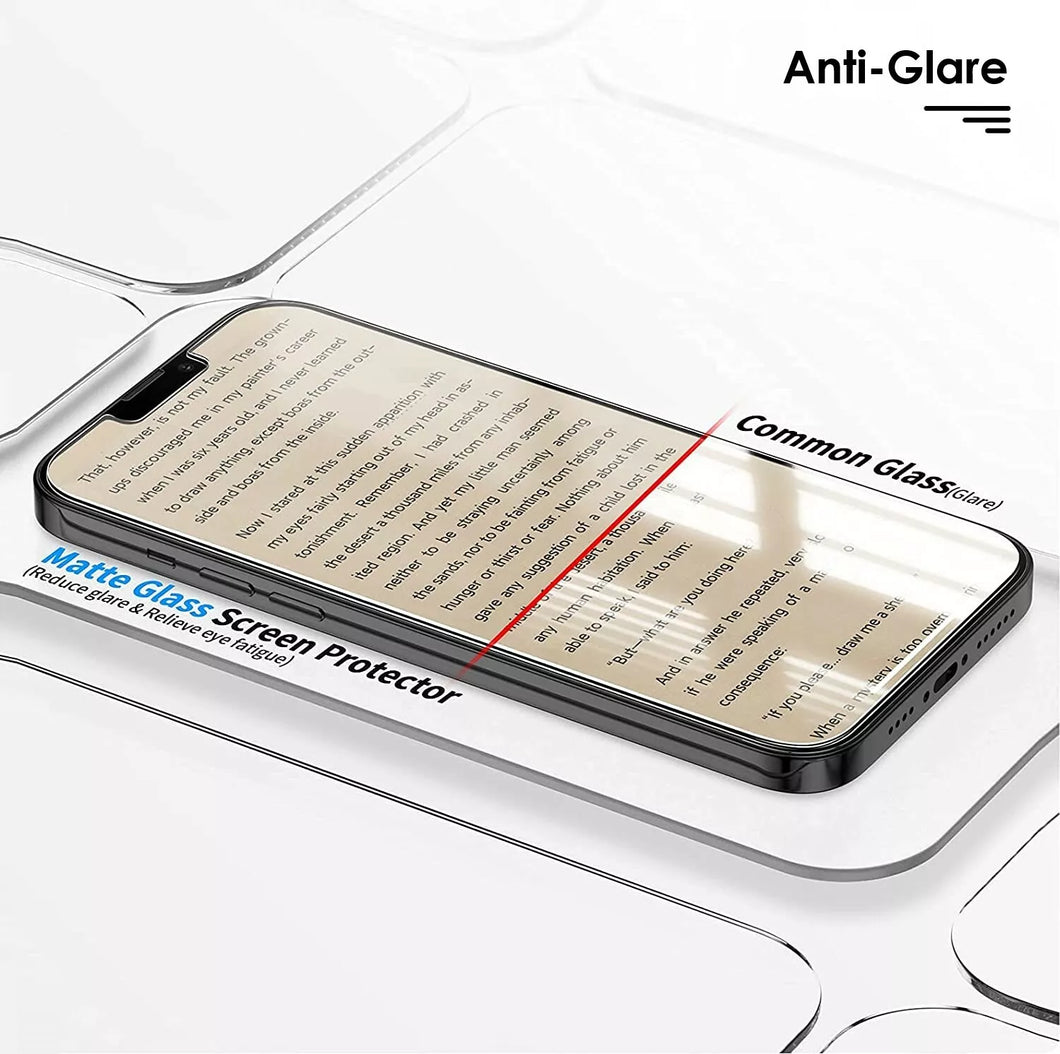 Oppo Reno 13 Matte Anti-Glare Tempered Glass Screen Protector