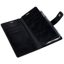 Load image into Gallery viewer, Mercury Mansoor Diary Cover Case for iPhone 15 Pro- 9 Card Pockets
