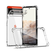 Load image into Gallery viewer, Google Pixel 7 Clear ShockProof Hard Transparent Case - Mercury Goospery
