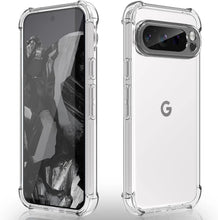 Load image into Gallery viewer, Google Pixel 7 Clear ShockProof Hard Transparent Case - Mercury Goospery
