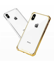 Load image into Gallery viewer, Samsung Galaxy Note 10 Plus Goospery Wonder Protect Clear Metallic Bumper Case
