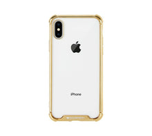 Load image into Gallery viewer, iPhone XS Max Goospery Wonder Protect Clear Metallic Bumper Case
