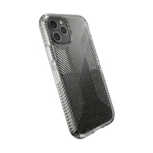 Load image into Gallery viewer, iPhone 11 Pro Max Speck Presidio Perfect-Clear Glitter + Grips Case
