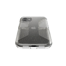 Load image into Gallery viewer, iPhone 11 Speck Presidio Perfect-Clear Glitter + Grips Case
