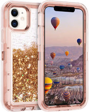 Load image into Gallery viewer, iPhone 11 Liquid Glitter Shockproof Case
