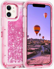 Load image into Gallery viewer, iPhone 11 Liquid Glitter Shockproof Case

