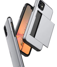 Load image into Gallery viewer, iPhone 11 Slim Armor Card Slide Case

