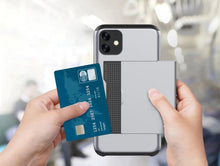 Load image into Gallery viewer, iPhone 11 Slim Armor Card Slide Case
