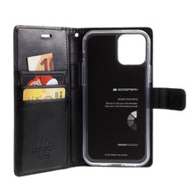 Load image into Gallery viewer, iPhone 12 Pro Max Mercury Goospery Blue Moon Diary Case
