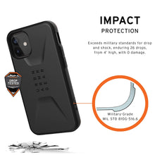 Load image into Gallery viewer, iPhone 12 Mini UAG Civilian Series Case

