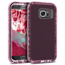 Load image into Gallery viewer, Samsung Galaxy S7 Edge Transparent Hybrid Case
