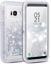 Load image into Gallery viewer, Samsung Galaxy S8 Liquid Glitter Shockproof Case
