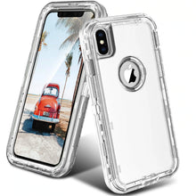 Load image into Gallery viewer, iPhone XS Max Transparent ShockProof Heavy Duty Clear Case
