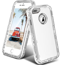 Load image into Gallery viewer, iPhone 6+ / 6S+ / 7+ / 8+ Transparent ShockProof Heavy Duty Case

