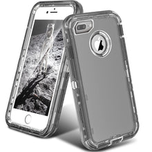 Load image into Gallery viewer, iPhone 6+ / 6S+ / 7+ / 8+ Transparent ShockProof Heavy Duty Case

