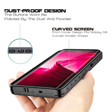 Load image into Gallery viewer, Samsung Galaxy S8 Plus Shellbox Extreme Waterproof Clear Dot Case
