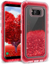 Load image into Gallery viewer, Samsung Galaxy S8 Liquid Glitter Shockproof Case
