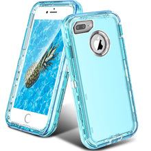 Load image into Gallery viewer, iPhone 6+ / 6S+ / 7+ / 8+ Transparent ShockProof Heavy Duty Case
