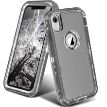 Load image into Gallery viewer, iPhone XR Transparent ShockProof Heavy Duty Case
