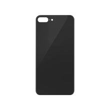 Load image into Gallery viewer, Rear Glass Replacement with Bigger Size Camera Hole Carving for iPhone 8 Plus - Black
