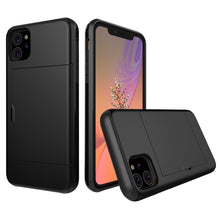 Load image into Gallery viewer, iPhone 11 Slim Armor Card Slide Case
