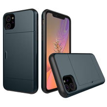 Load image into Gallery viewer, iPhone 11 Slim Armor Card Slide Case
