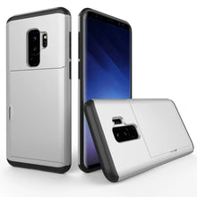 Load image into Gallery viewer, Samsung Galaxy S9 Slim Armor Card Slide Case
