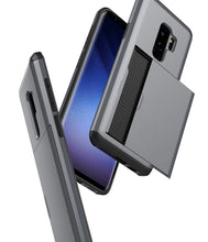 Load image into Gallery viewer, Samsung Galaxy S9 Slim Armor Card Slide Case
