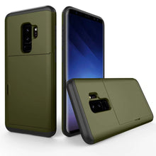 Load image into Gallery viewer, Samsung Galaxy S9 Slim Armor Card Slide Case
