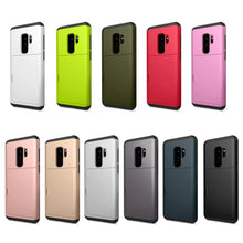 Load image into Gallery viewer, Samsung Galaxy S9 Slim Armor Card Slide Case
