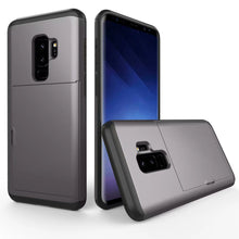 Load image into Gallery viewer, Samsung Galaxy S9 Slim Armor Card Slide Case
