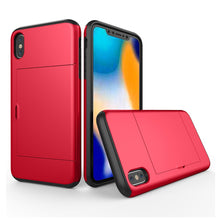 Load image into Gallery viewer, iPhone X / XS Slim Armor Card Slide Case
