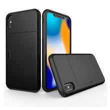 Load image into Gallery viewer, iPhone X / XS Slim Armor Card Slide Case
