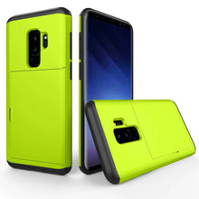 Load image into Gallery viewer, Samsung Galaxy S9 Slim Armor Card Slide Case
