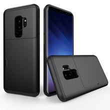 Load image into Gallery viewer, Samsung Galaxy S9 Slim Armor Card Slide Case
