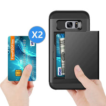 Load image into Gallery viewer, Samsung Galaxy S6 Slim Armor Card Slide Case
