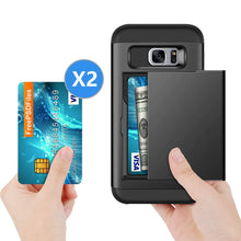 Load image into Gallery viewer, Samsung Galaxy A7 (SM-A7100) Slim Armor Card Slide Case
