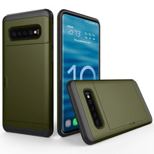 Load image into Gallery viewer, Samsung Galaxy S10 Slim Armor Card Slide Case
